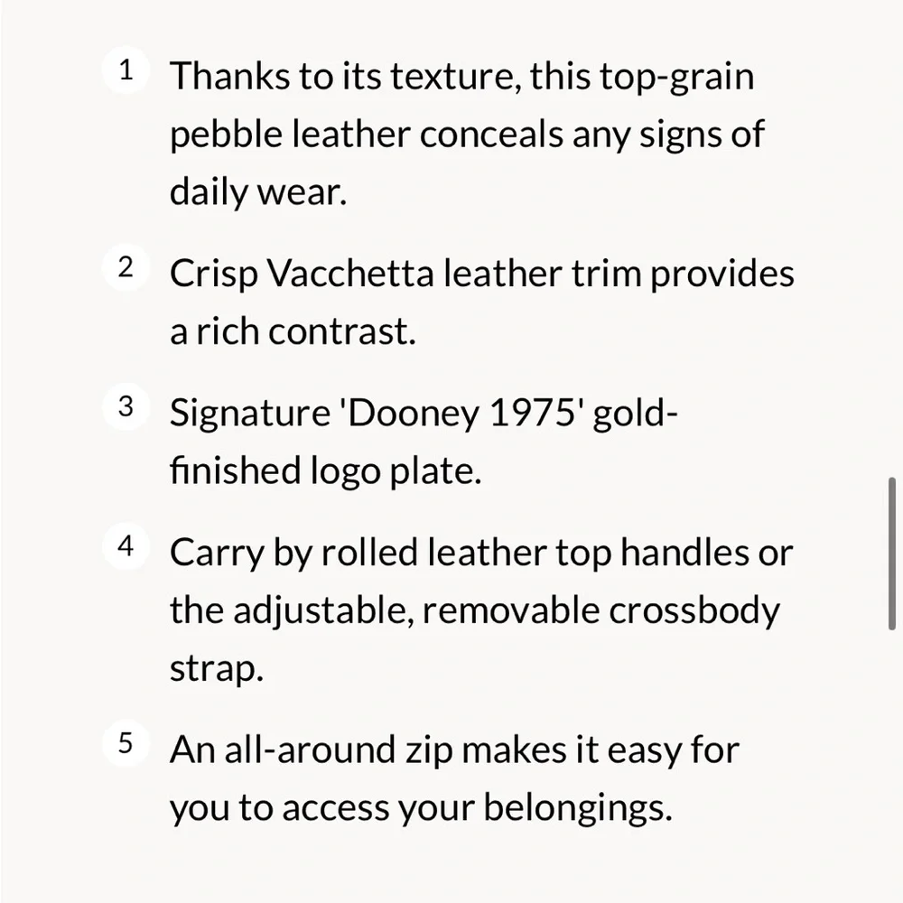 Dooney & Bourke Pebble Grain Dome Satchel